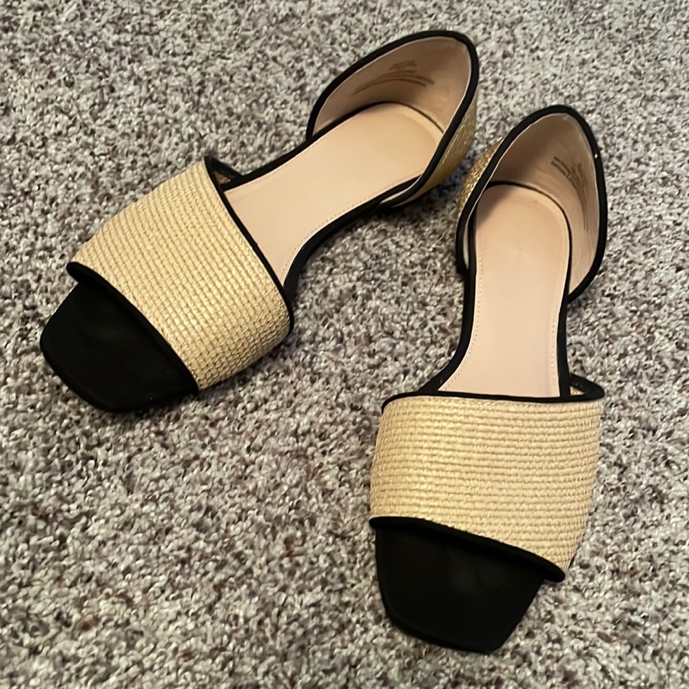 Something Navy Black and Tan slides